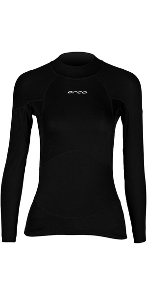 2026 Orca Mujer Camiseta Interior De Neopreno De Manga Larga MAZ4TT01 - Black
